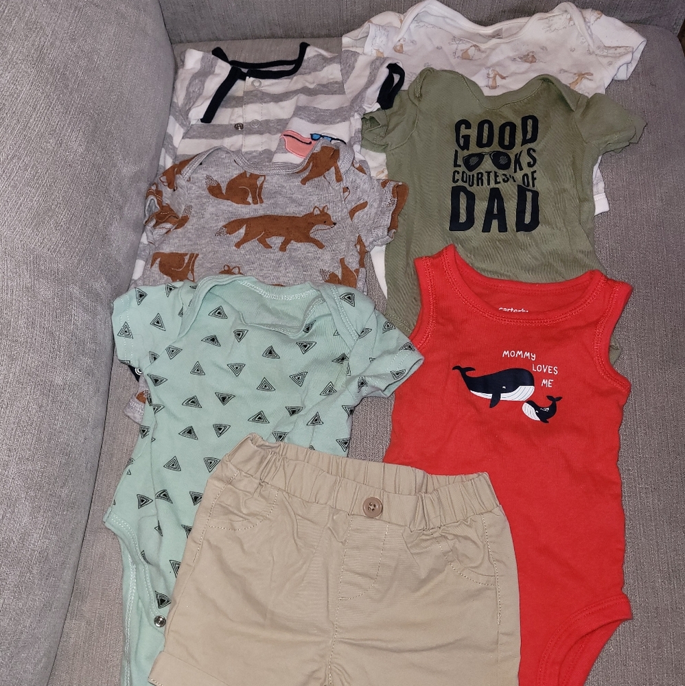 0-3 baby boy bundle